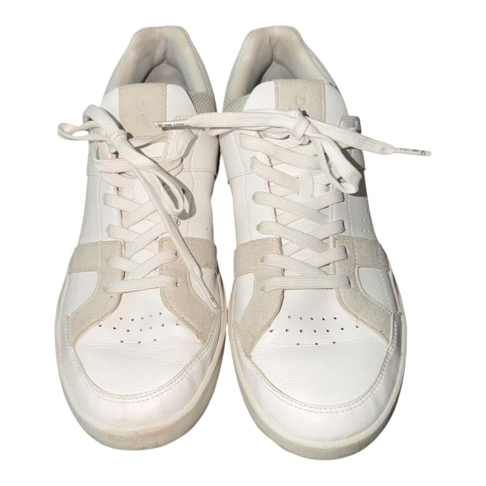 On The Roger Clubhouse White Men's Sneakers, Model 48.99144 sz 10